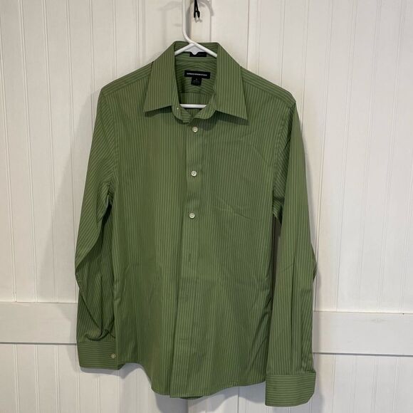 Express design studio long sleeved men’s shirt size S 14– 14 1/2 - Picture 1 of 6